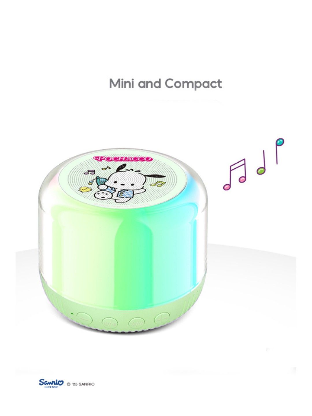 Cherry Sanrio Characters Pochacco Bluetooth Speaker (No Color- Image 2)