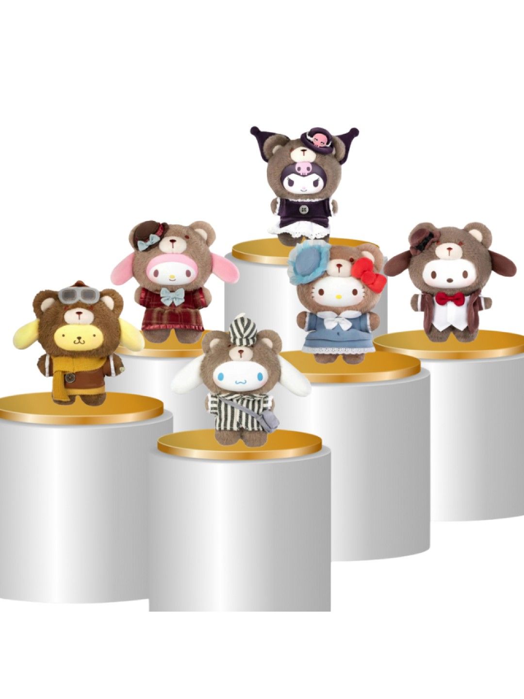 TOP TOY Original Sanrio Characters Afternoon Tea Vinyl Plush Blind Box (No Color- Image 3)