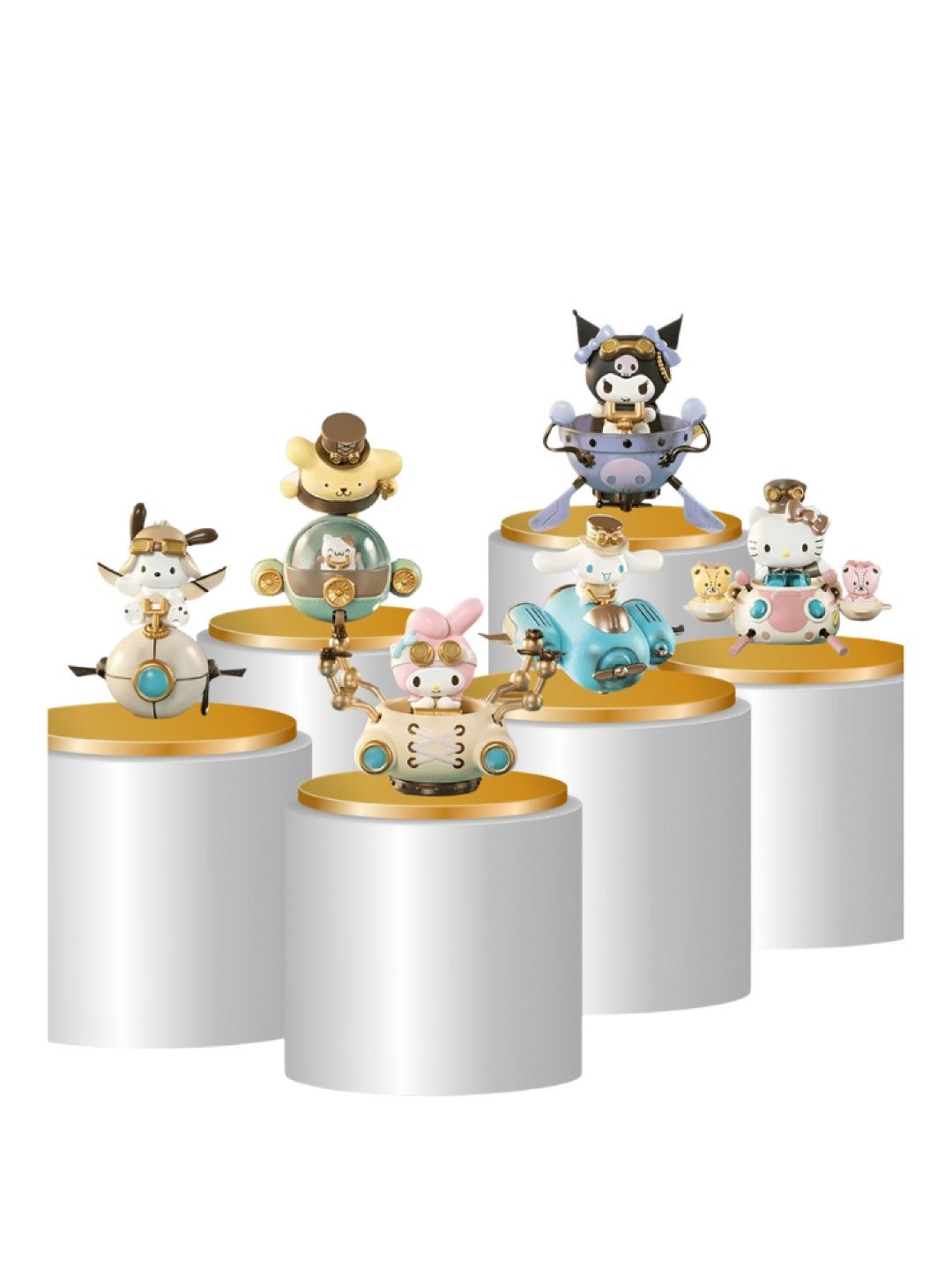 TOP TOY Sanrio Characters Steampunk Blind Box Series Figures (No Color- Image 3)