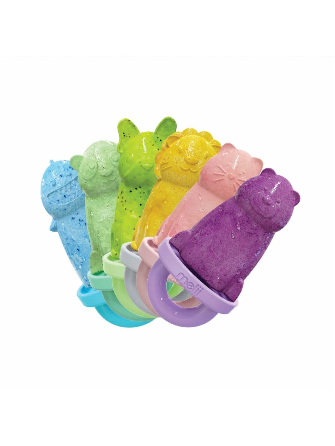 Melii Baby Animal Ice Pops with Tray (No Color- Image 2)