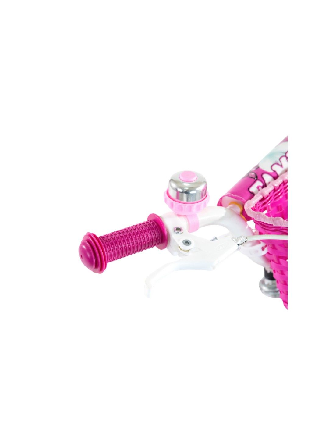 FAMILY Kids' BMX Bicycle Lillies 12" (Pink- Image 2)