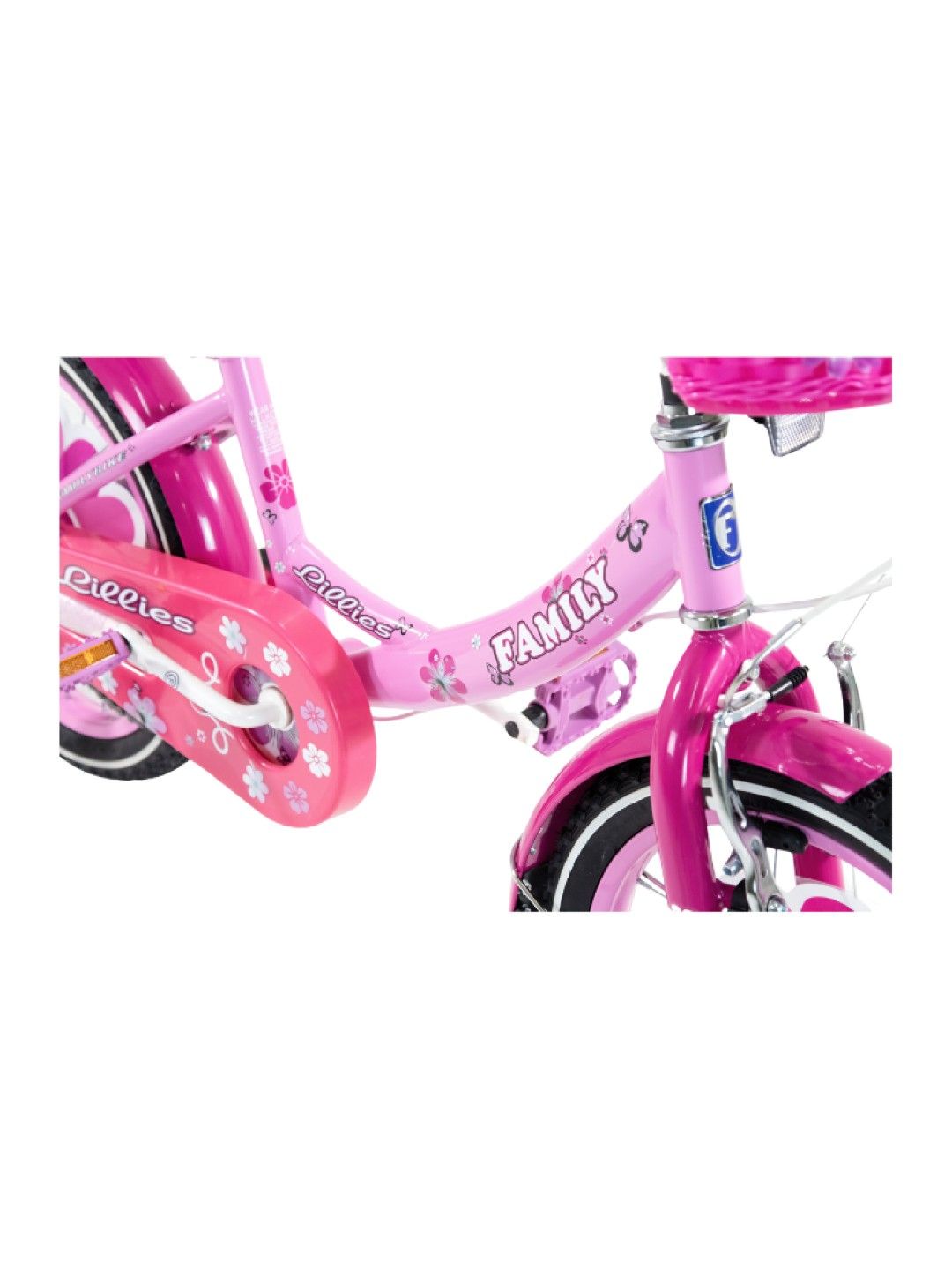 FAMILY Kids' BMX Bicycle Lillies 16" (Pink- Image 2)