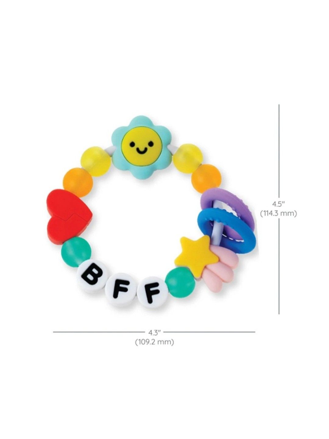 Infantino Friendship Teether - BFF (No Color- Image 2)