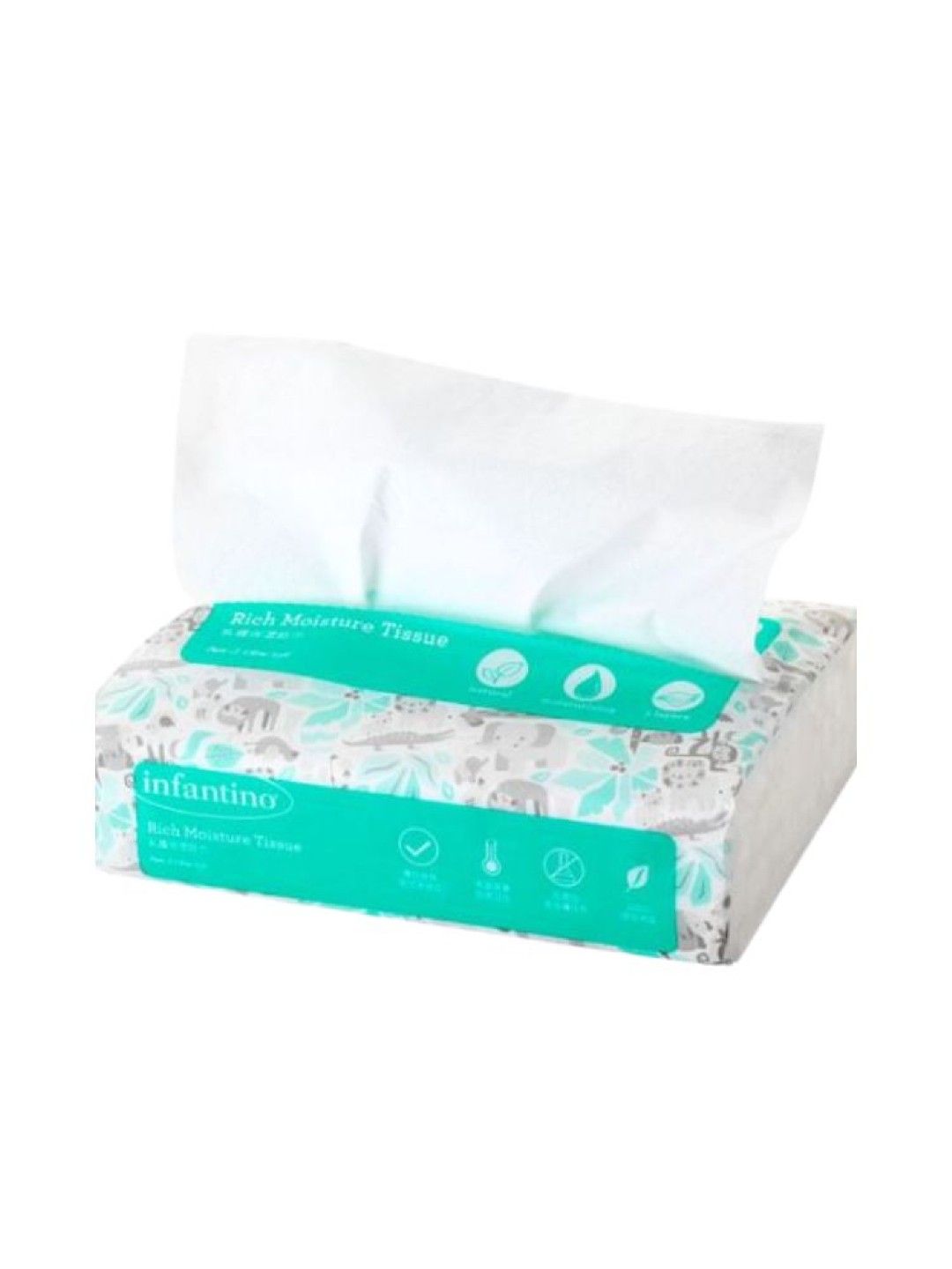 Infantino Baby Soft Gentle Tissue - 1 pack (No Color- Image 2)
