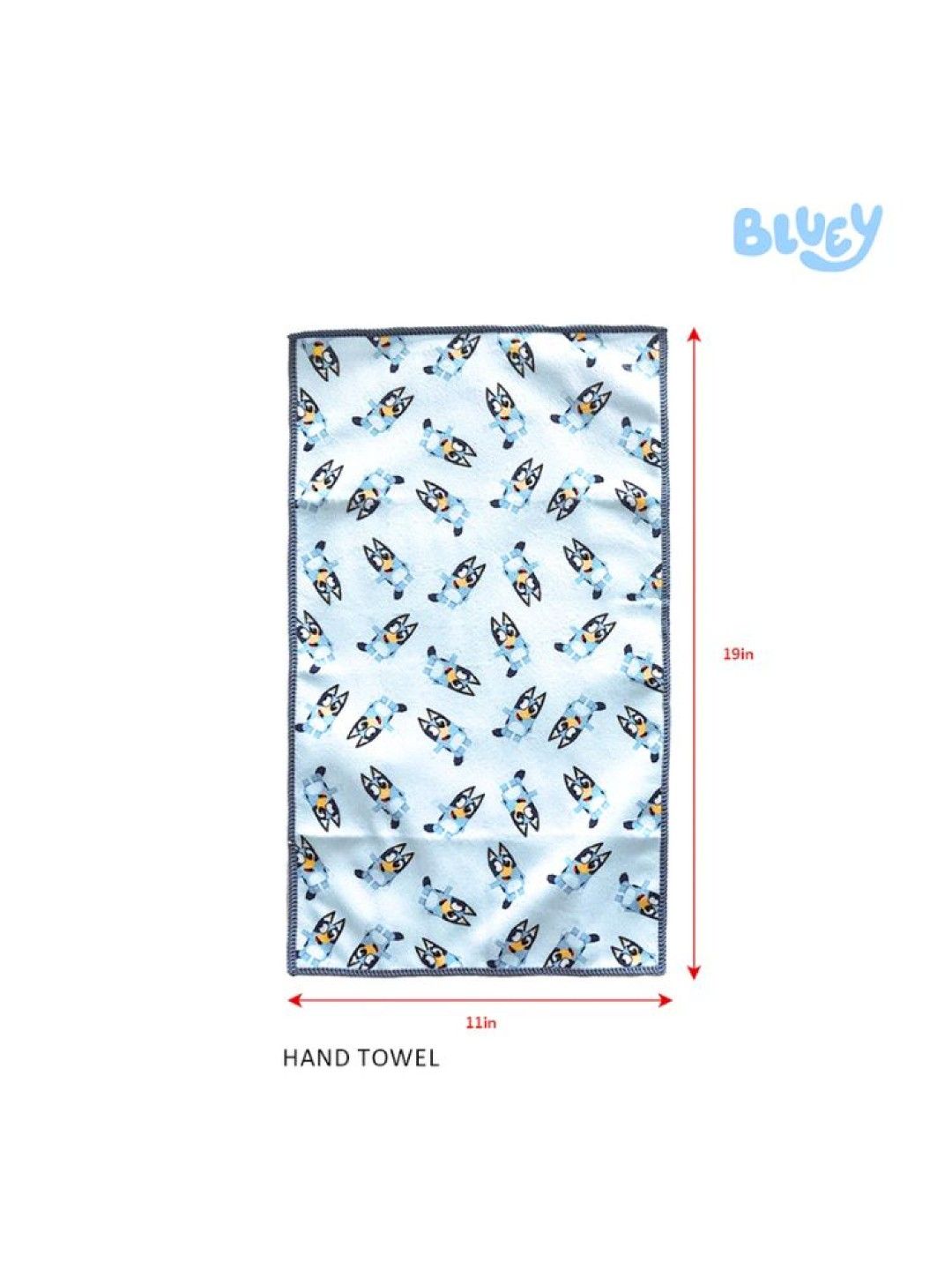 Bluey Totsafe Bluey Core Stripes & Pattern Face & Hand Towel Set (2 pcs) (No Color- Image 2)