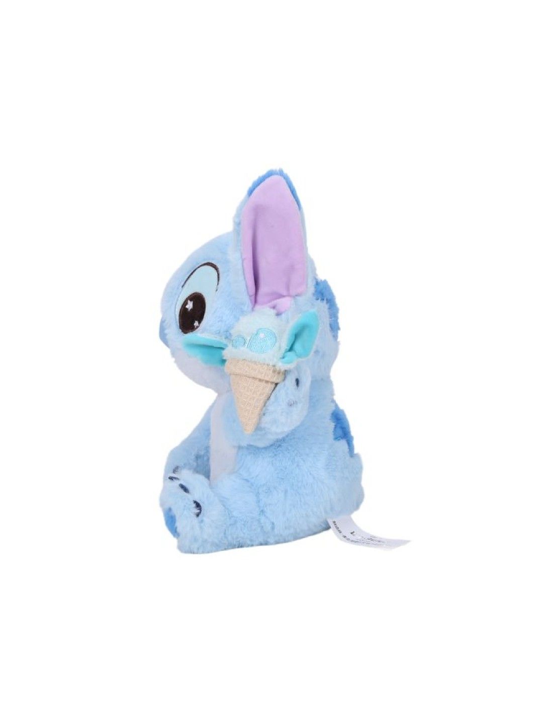 Disney Stitch 9” Ice Cream Cone Plush (No Color- Image 2)
