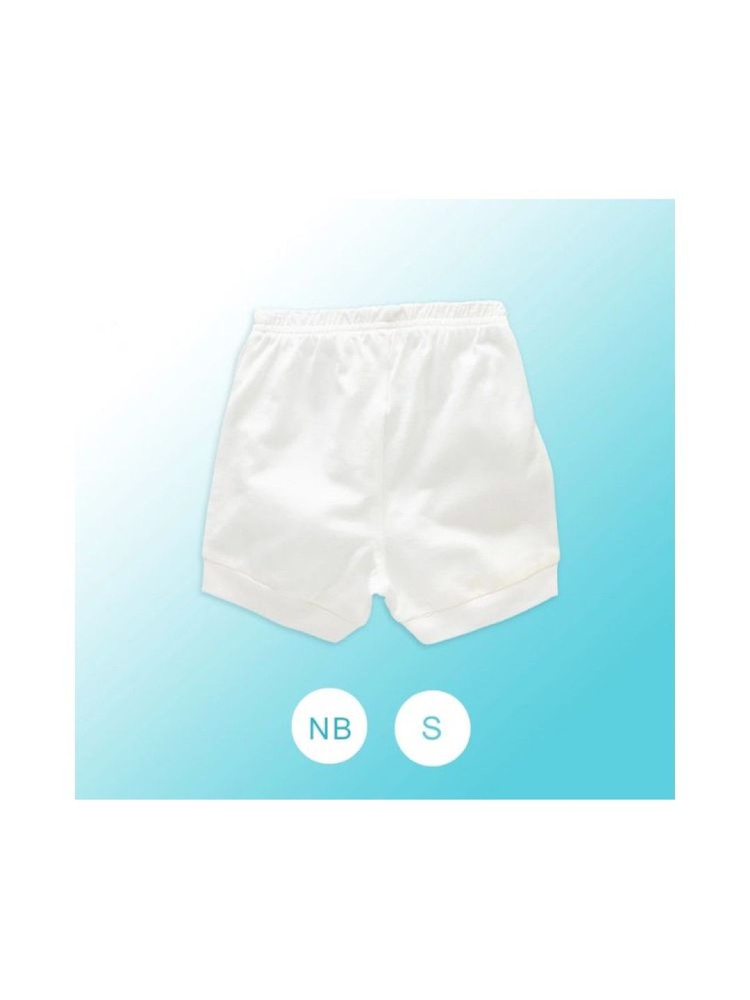 Cotton Stuff 3-piece Diaper Shorts (White) (No Color- Image 2)