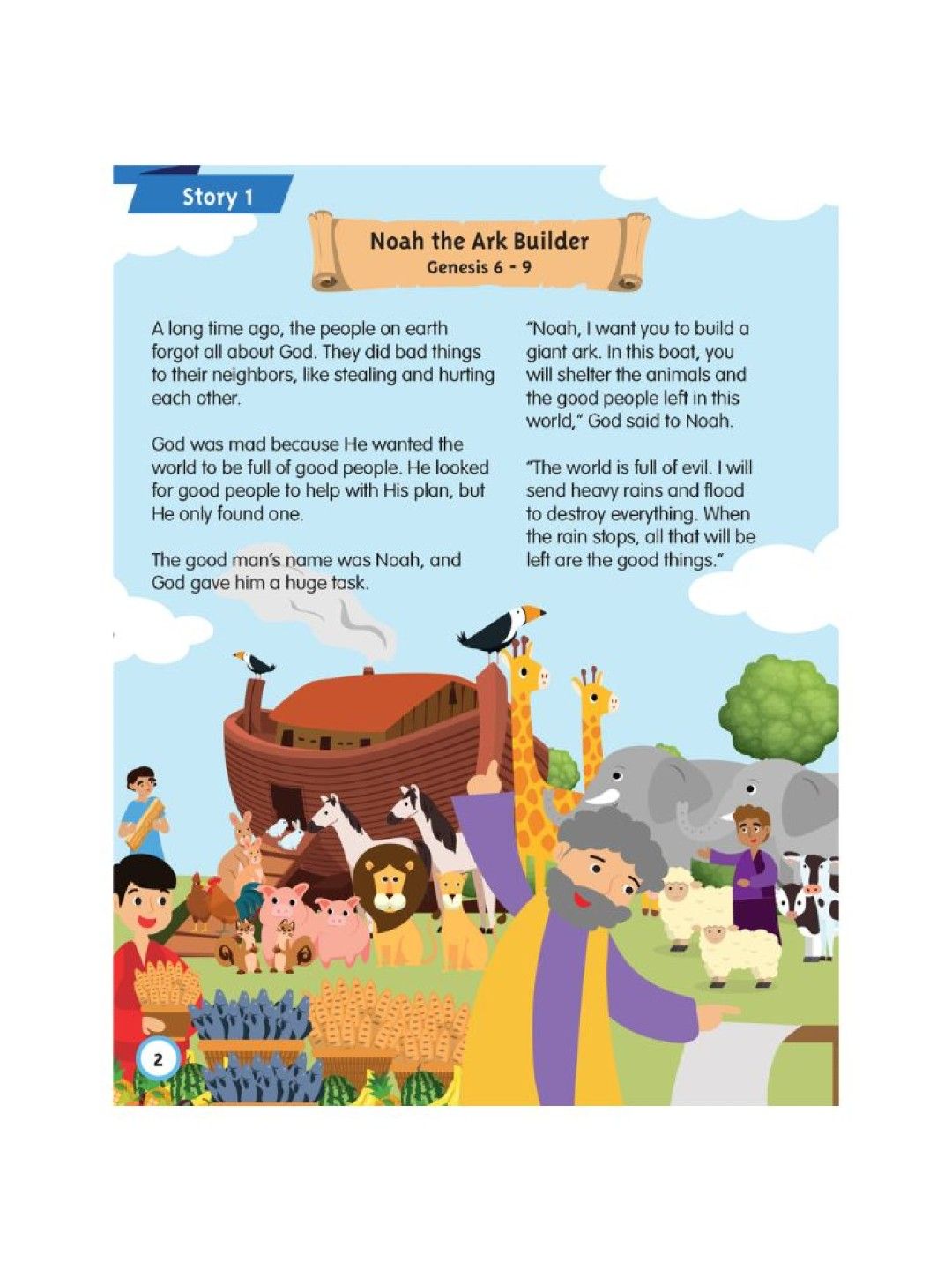 Learning is Fun Smart Kids Bible Stories and Activities - Heroes of the Bible (No Color- Image 2)