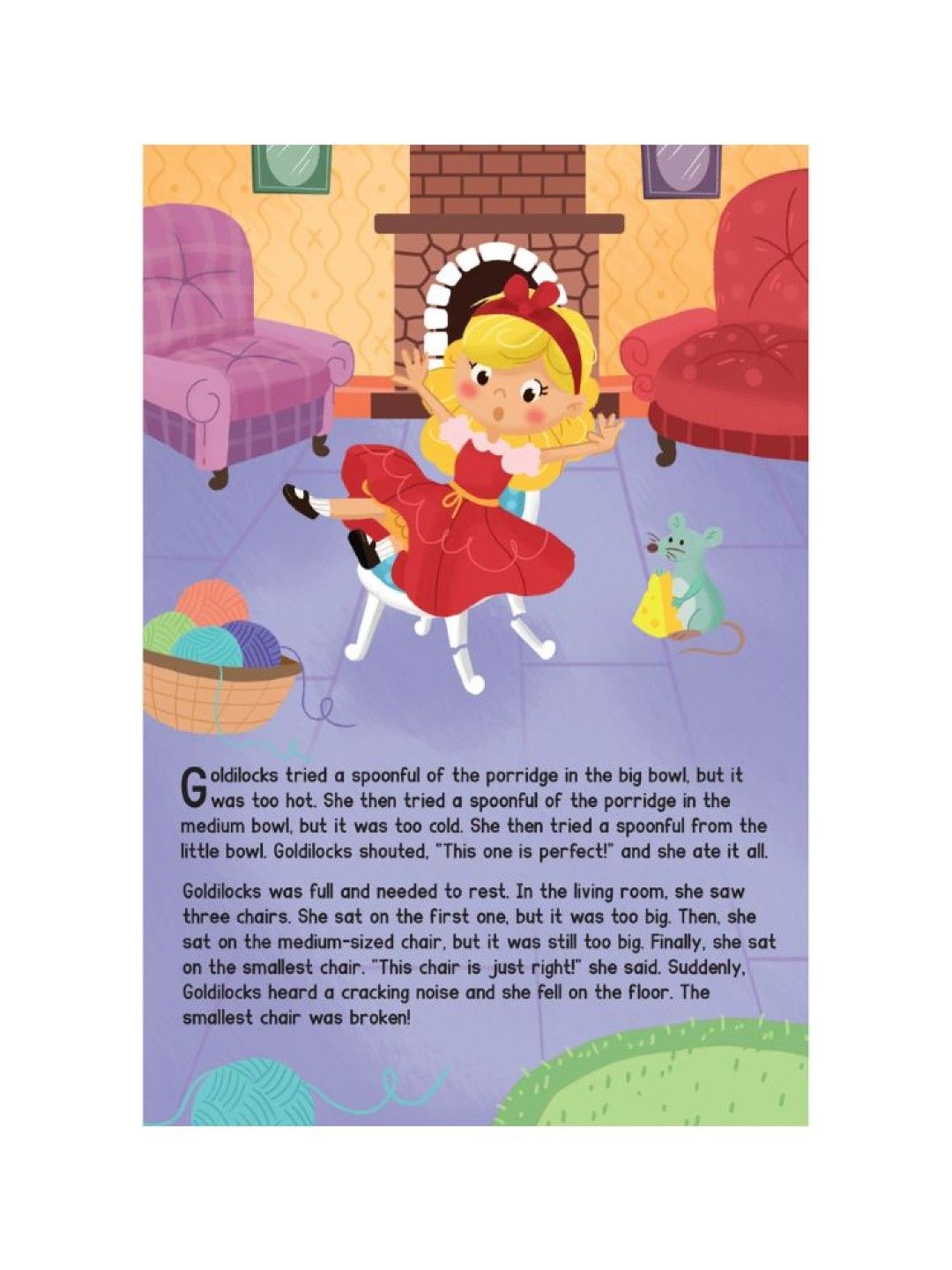 Learning is Fun Smart Babies Fairy Tale Pop-Up - Goldilocks and The Three Bears (No Color- Image 2)