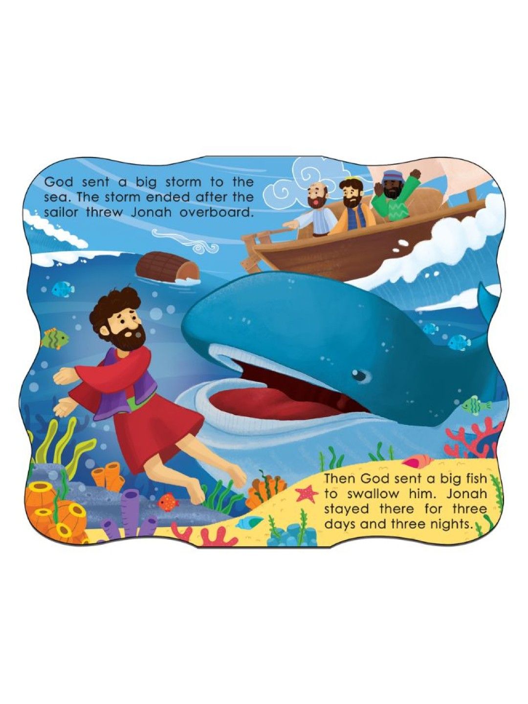 Learning is Fun Smart Babies - Bible Story Board Books with Carry Case (No Color- Image 2)