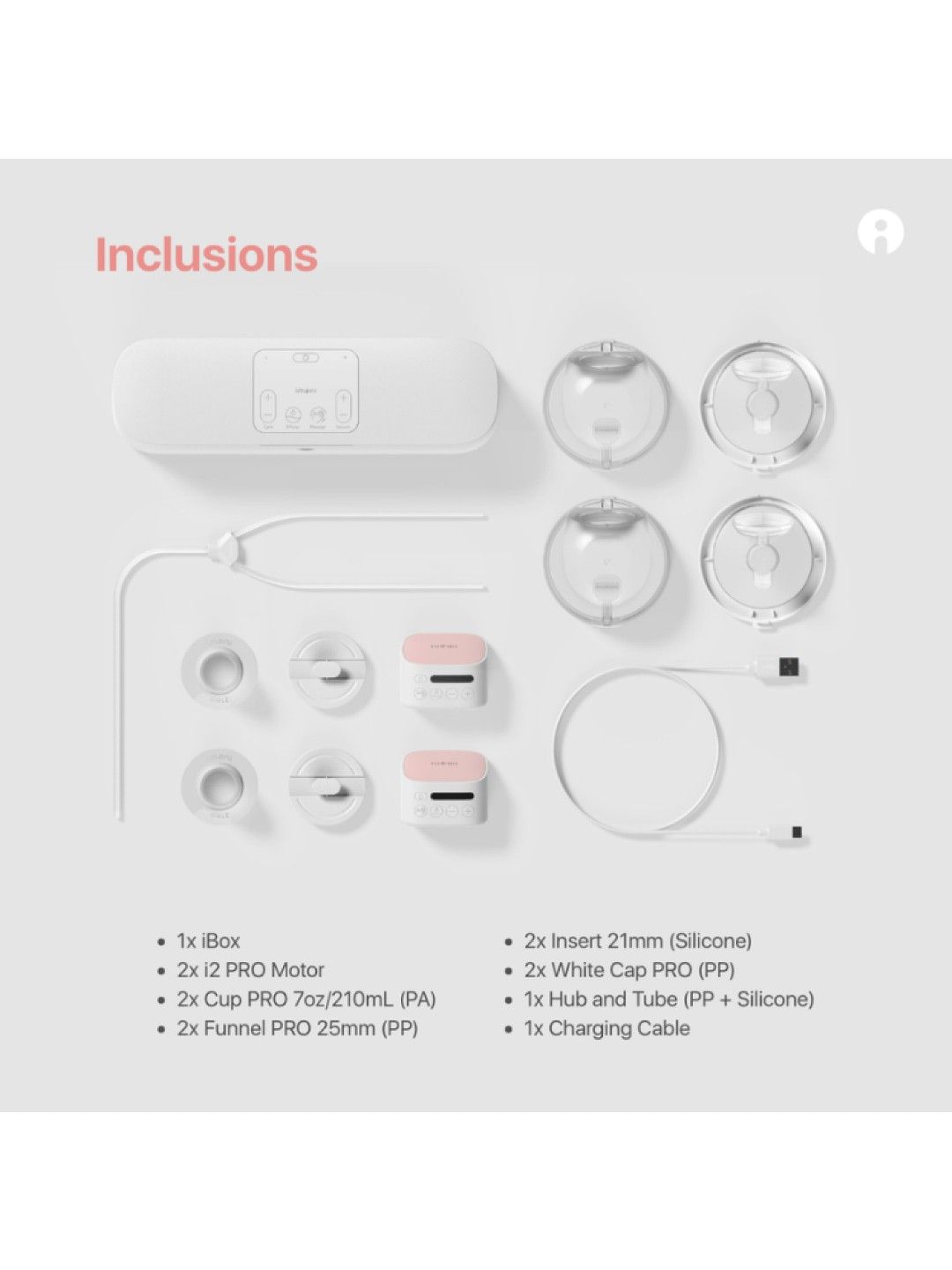 imani iBox PRO Wearable and Hospital-grade Breast Pump (No Color- Image 3)