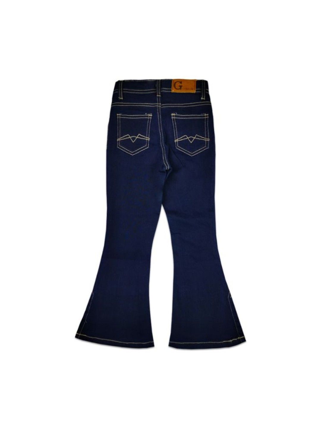 Grizzly Girls Denim Flared Pants (Dark Wash- Image 2)