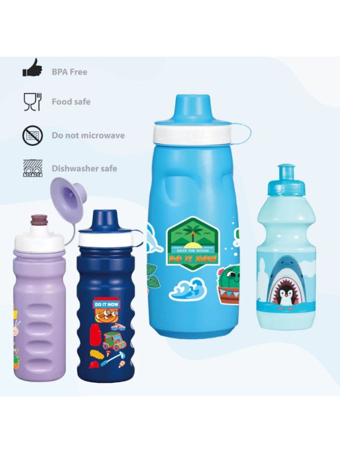 Momeasy Spout Drinking Bottle Tumbler (400ml) (No Color- Image 2)
