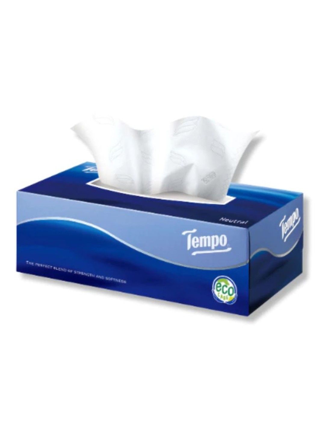 Tempo Box Neutral Facial Tissue (4 boxes) (No Color- Image 2)