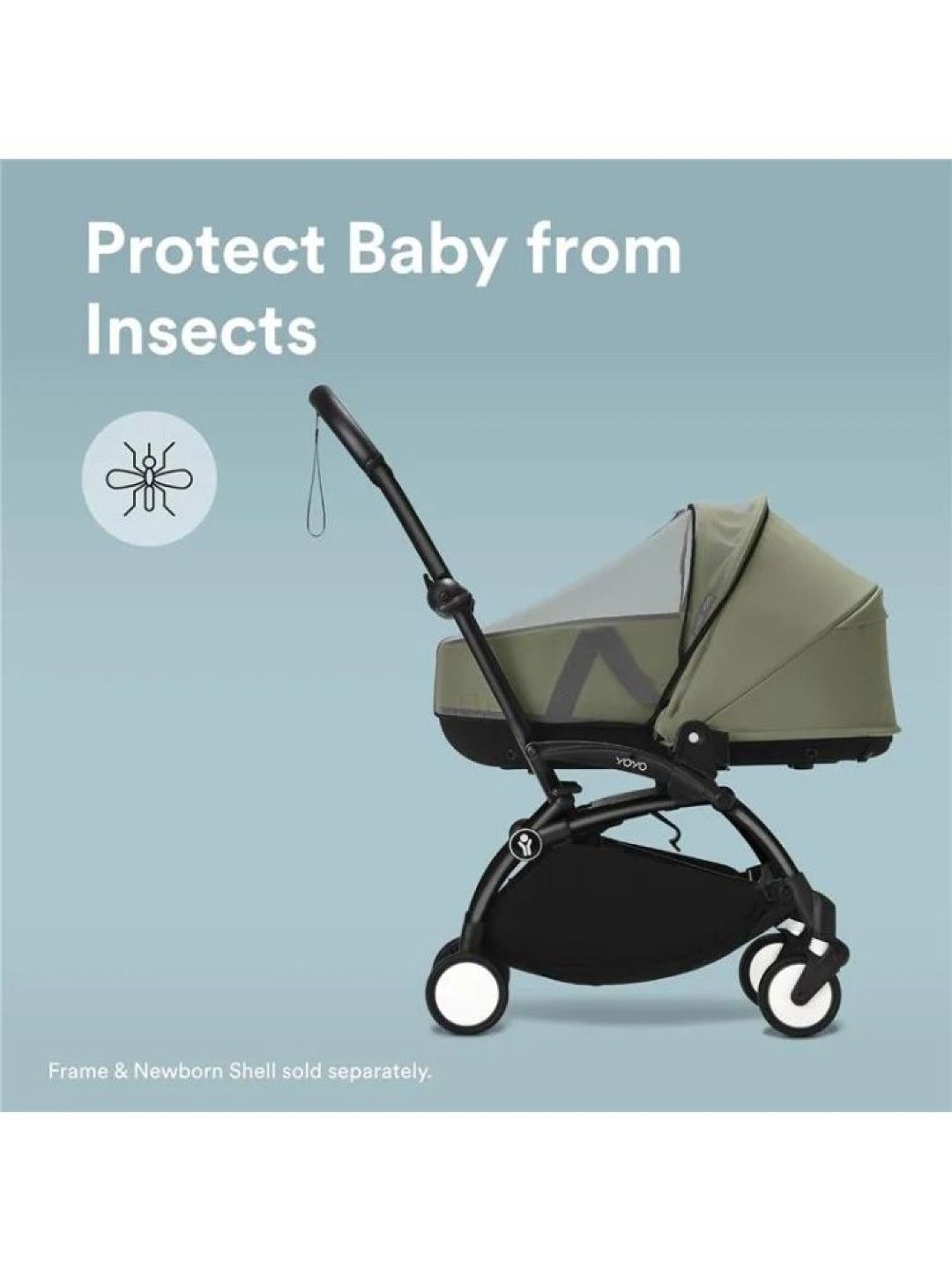 Stokke® Yoyo³ Newborn Shell Mosquito Net (No Color- Image 2)