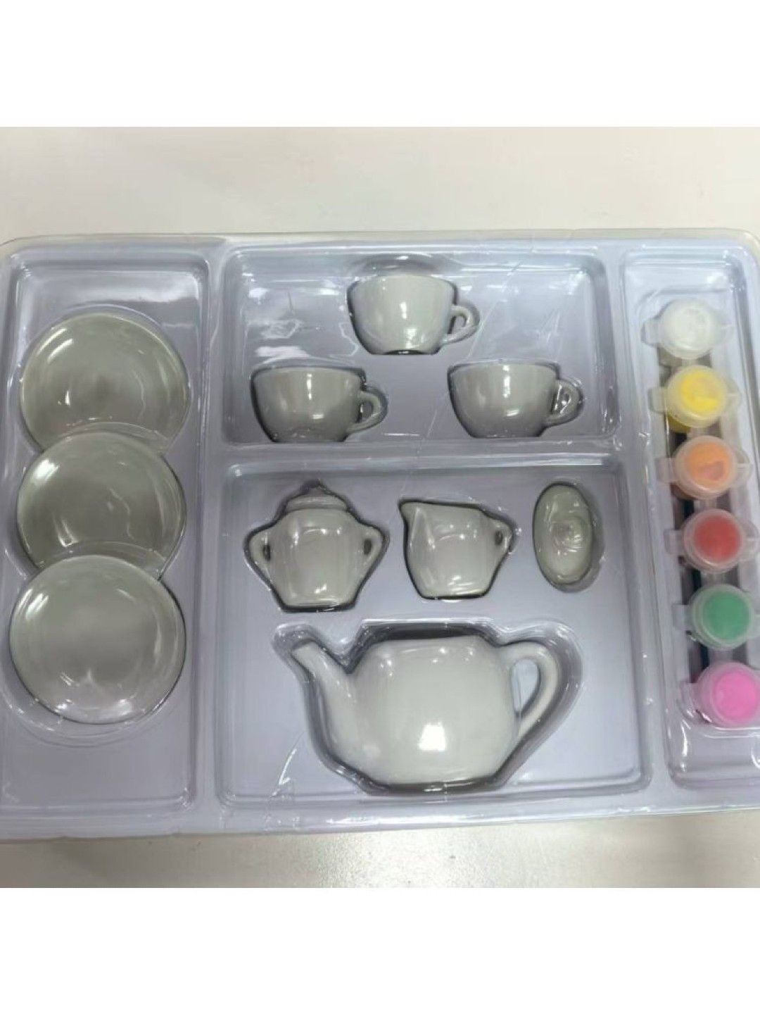 ARTKIDS Paint Your Own Teapot Set (No Color- Image 3)