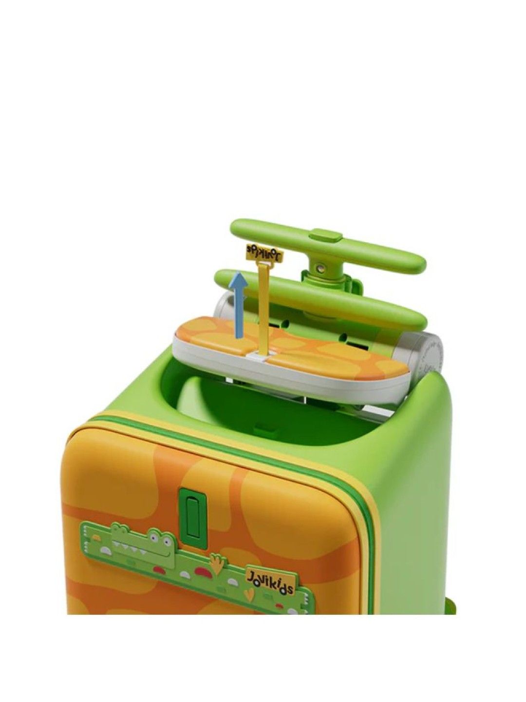 Jovikids 38L Kids Ride On Luggage Green (Green- Image 2)