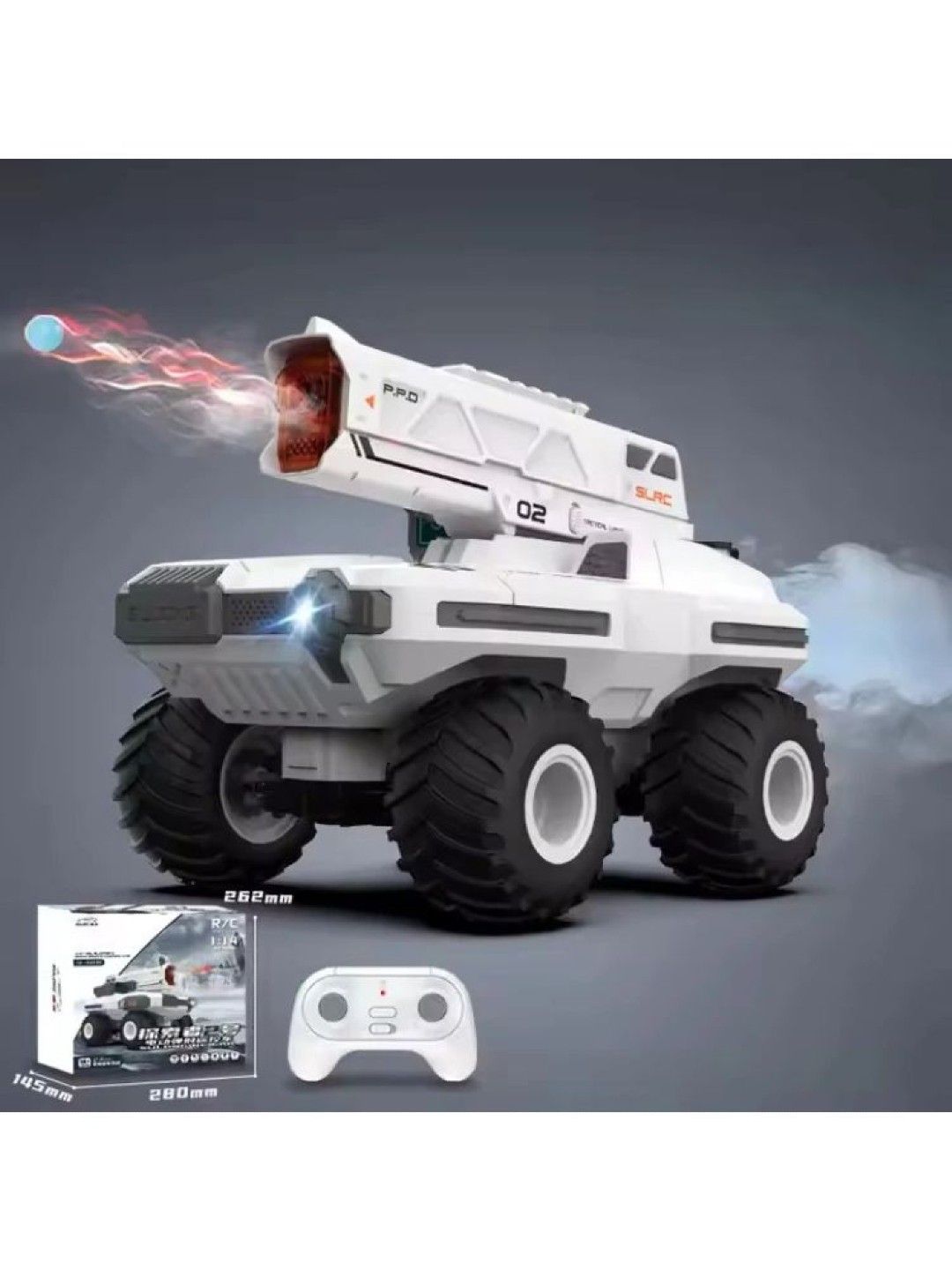 Zoomo RC 2 In 1 Water And Gel Blaster (No Color- Image 2)