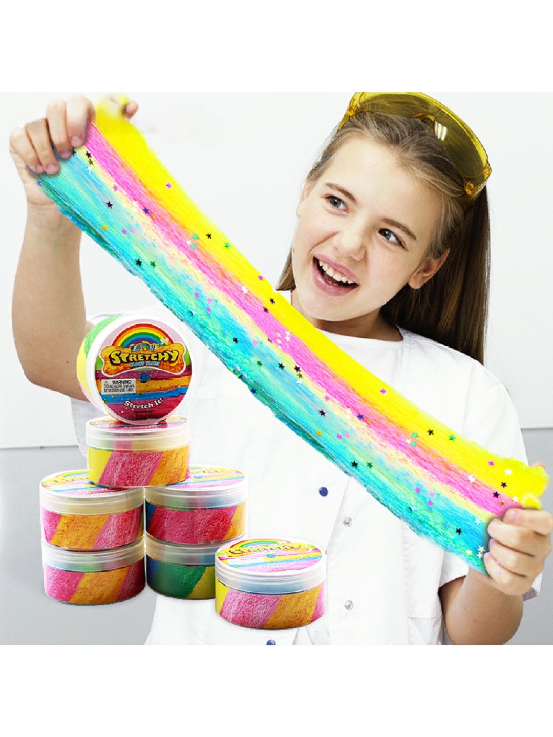 Zoomo Stretchy Cotton - Cloud Slime (No Color- Image 4)