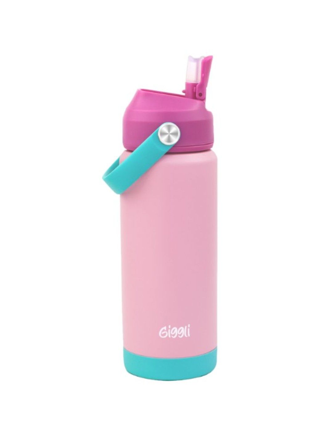 Giggli Double Wall Insulated Stainless Steel Tumbler (18oz) (Pink- Image 2)