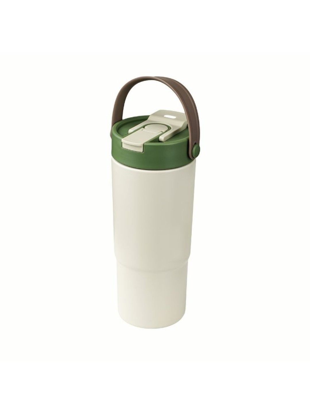 Giggli Stainless Steel Tumbler With Straw Leak-Proof 2-In-1 Lid  (22oz) (Beige- Image 2)