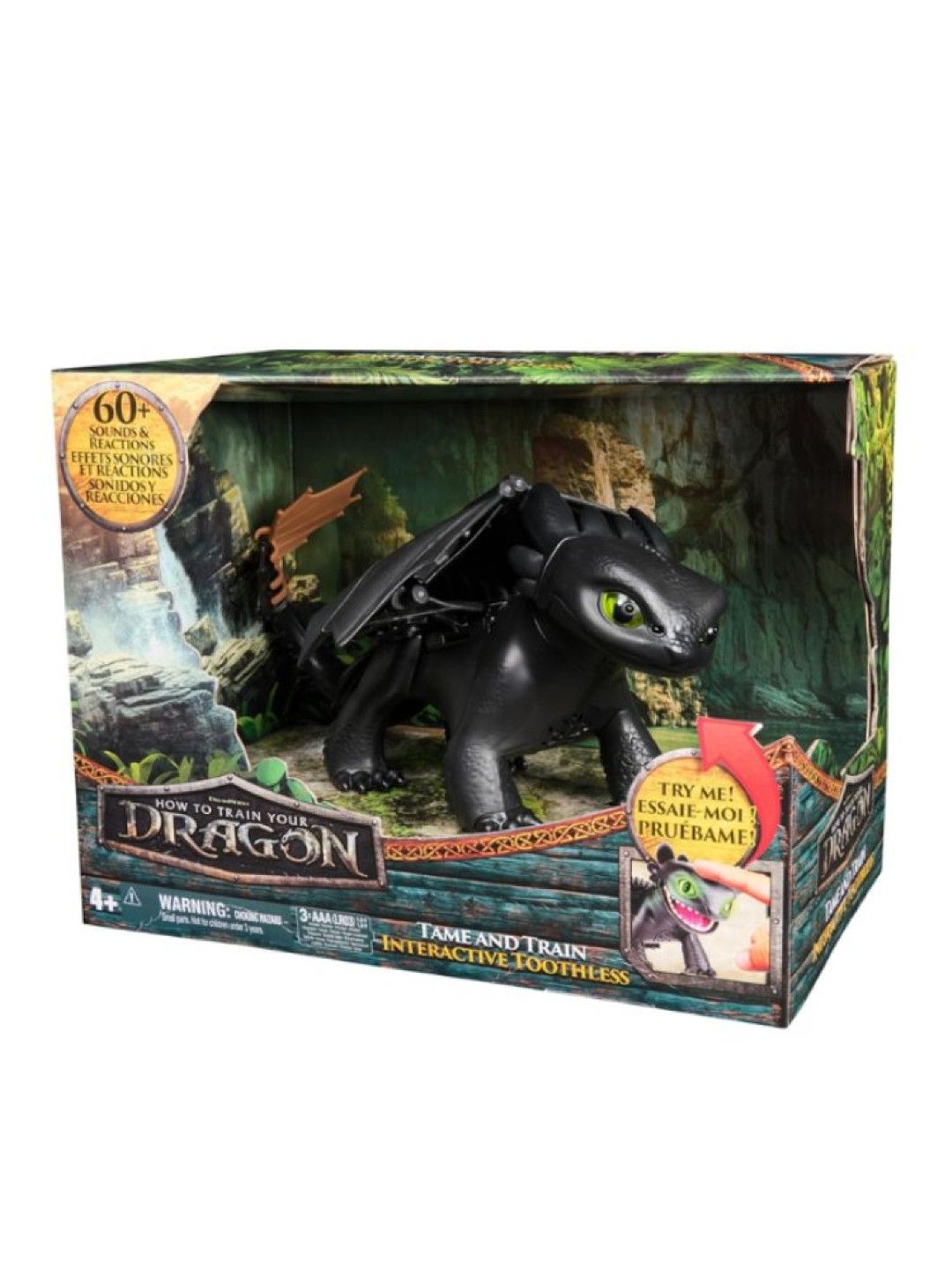 How to Train Your Dragon Interactive Toothless (No Color- Image 4)