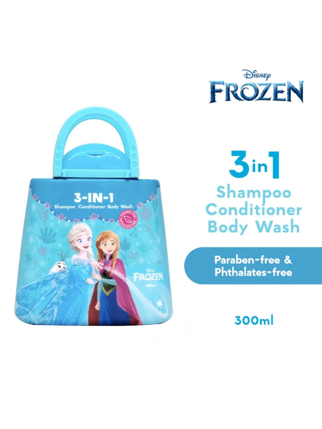 Li'l Sunflower Frozen 3-in-1 Shampoo, Conditioner, and Body Wash for Kids (300ml) (No Color- Image 2)