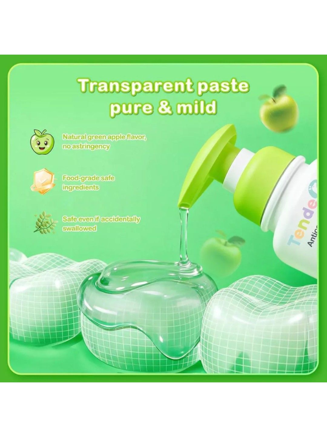 Tenderoo Anticavity Toothpaste for Kids (No Color- Image 2)