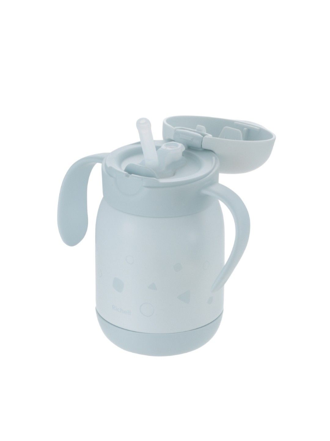 Richell TLI No Spill Insulated Straw Cup 300ml (No Color- Image 2)