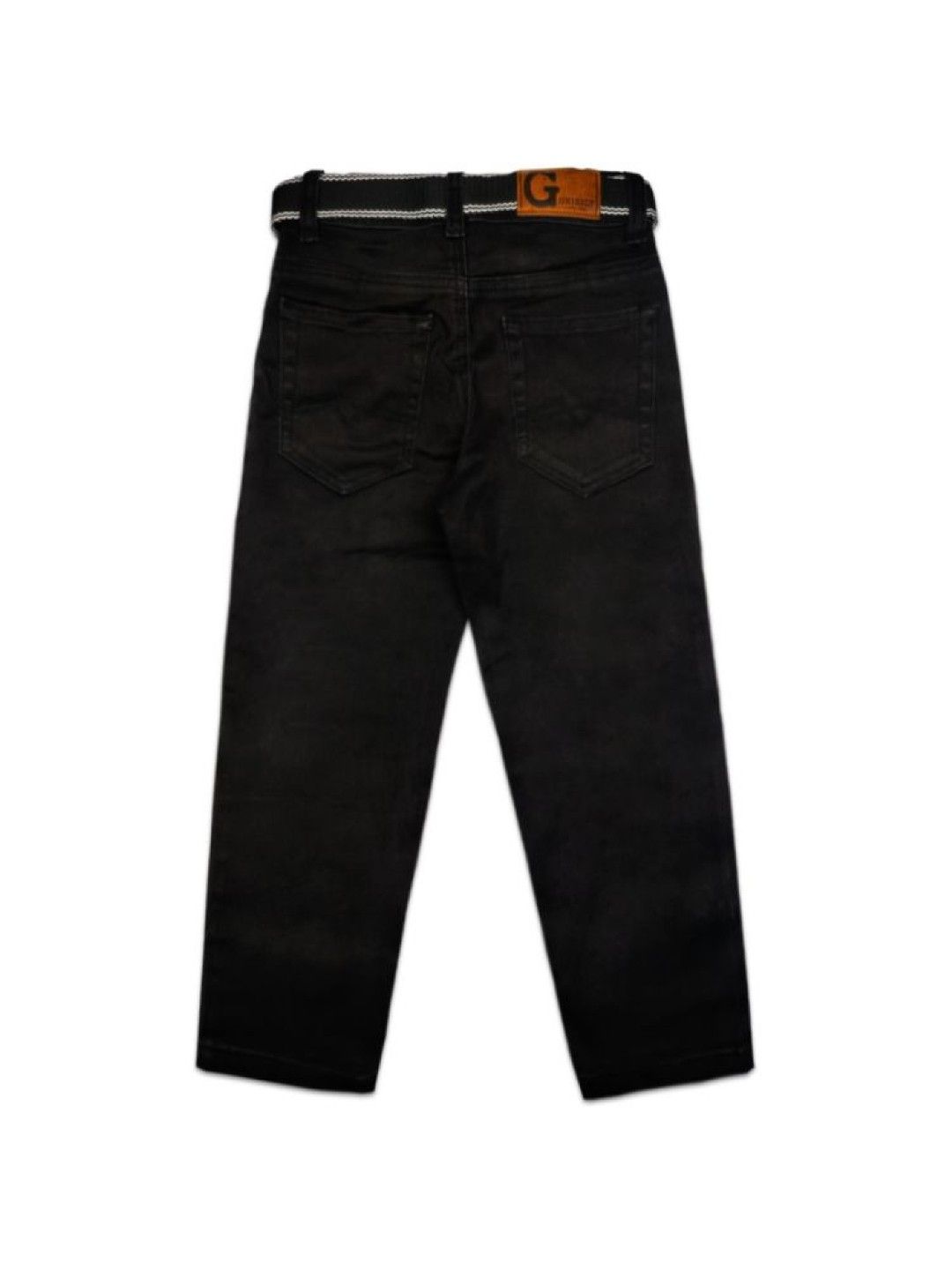 Grizzly Boys Denim Basic Pants (Black- Image 2)