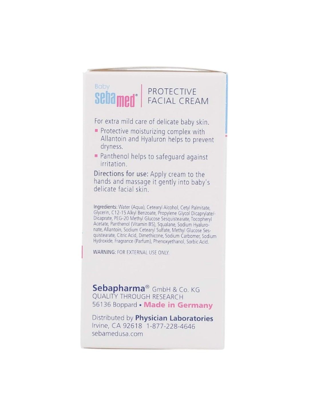 Sebamed Baby Protective Facial Cream 50ml (No Color- Image 2)