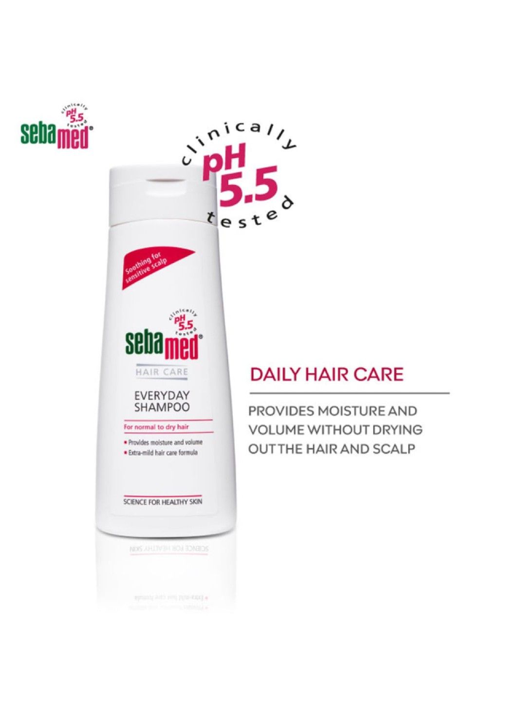 Sebamed Hair Care Everyday Shampoo 200ml (No Color- Image 2)