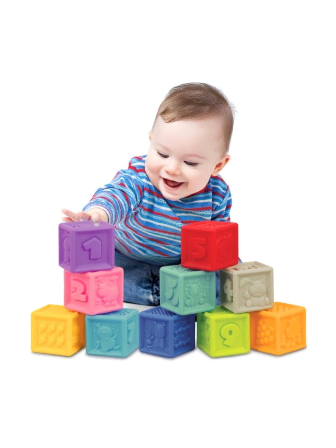 winfun Soft and Squeezy Builder Blocks (No Color- Image 3)