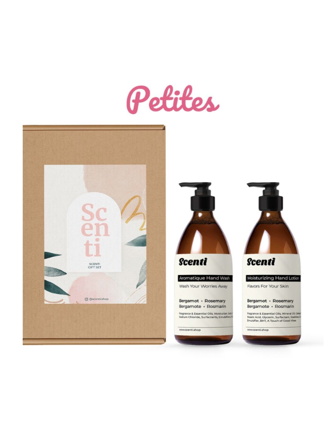 Scenti Gift Set Petites Hand Wash with Lotion (Lavender Orange- Image 2)