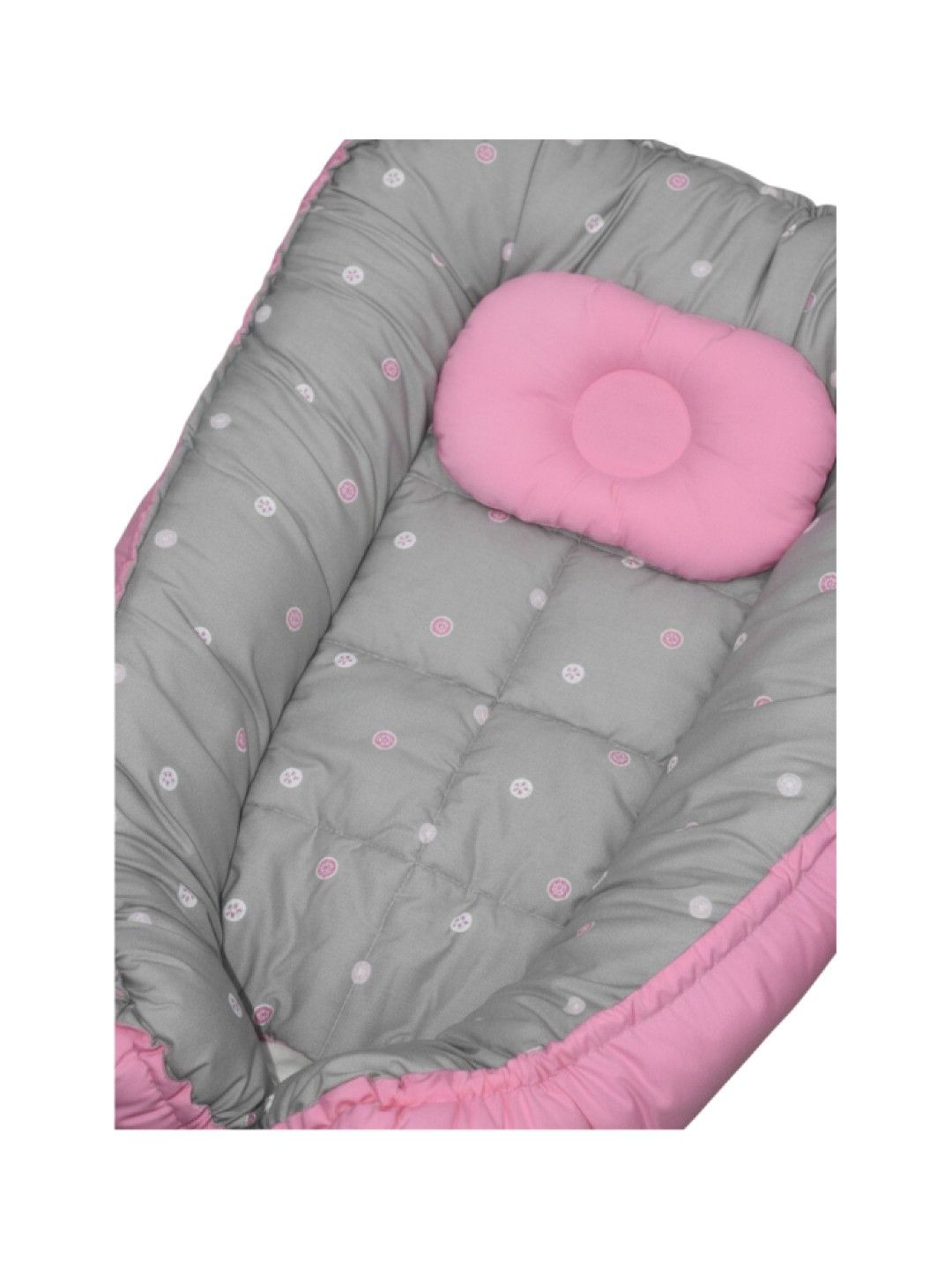 Belily World Baby Nest - Floral Pink (No Color- Image 2)