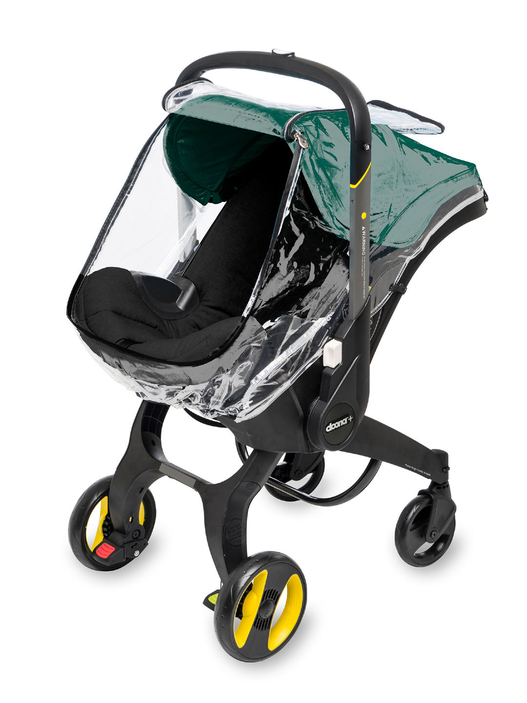 Doona Rain Cover for Doona Strollers (Clear- Image 2)