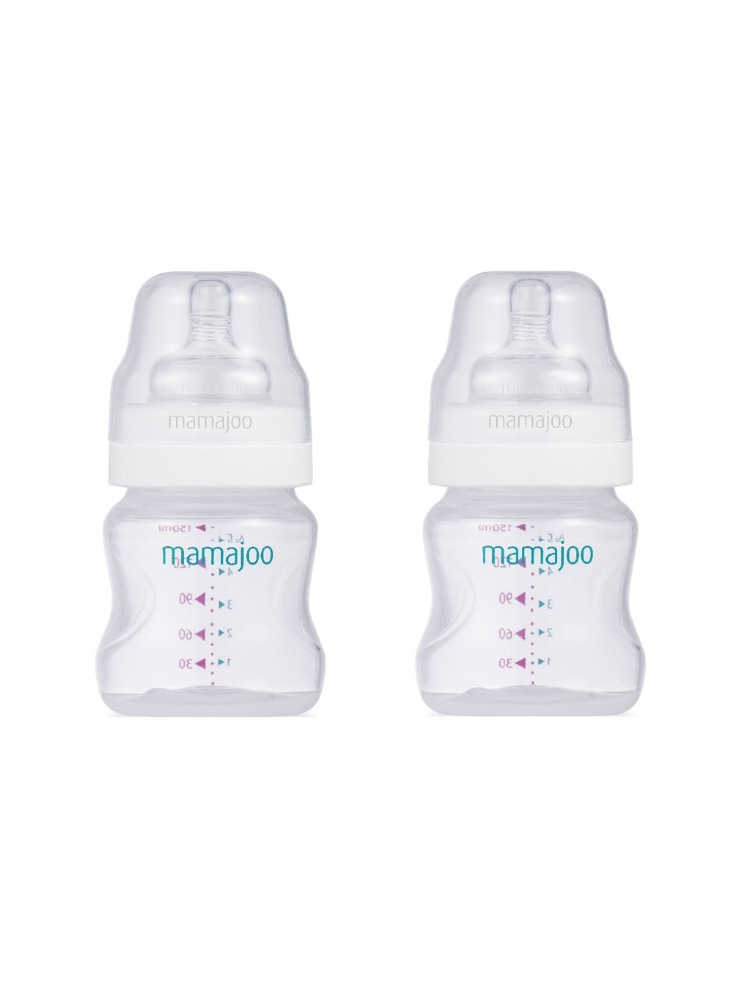 Mamajoo PP Feeding Bottle Set of 2 (150ml) (No Color- Image 1)