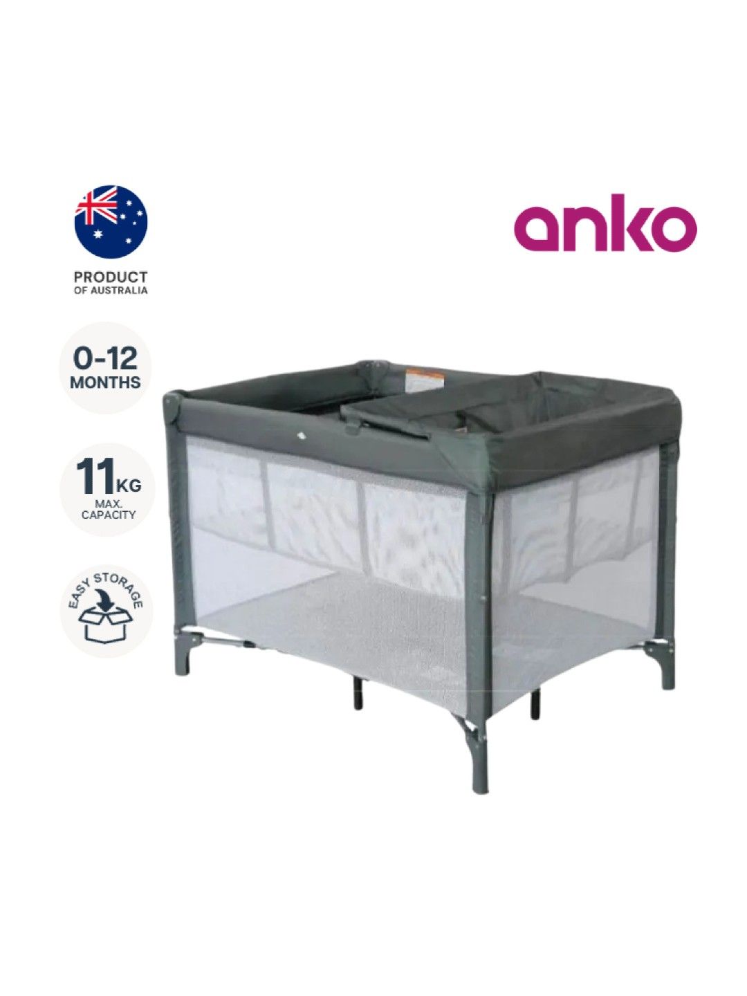 Anko 3 In 1 Portacot