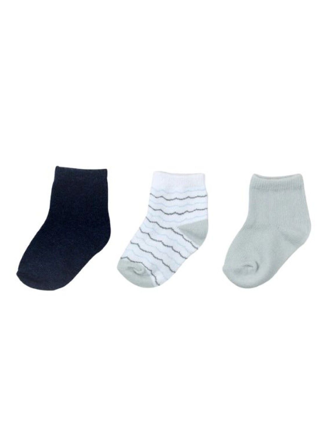 Mother's Choice 3 Pairs Infant Cute Baby Gift Box Socks (IT2466) (No Color- Image 1)