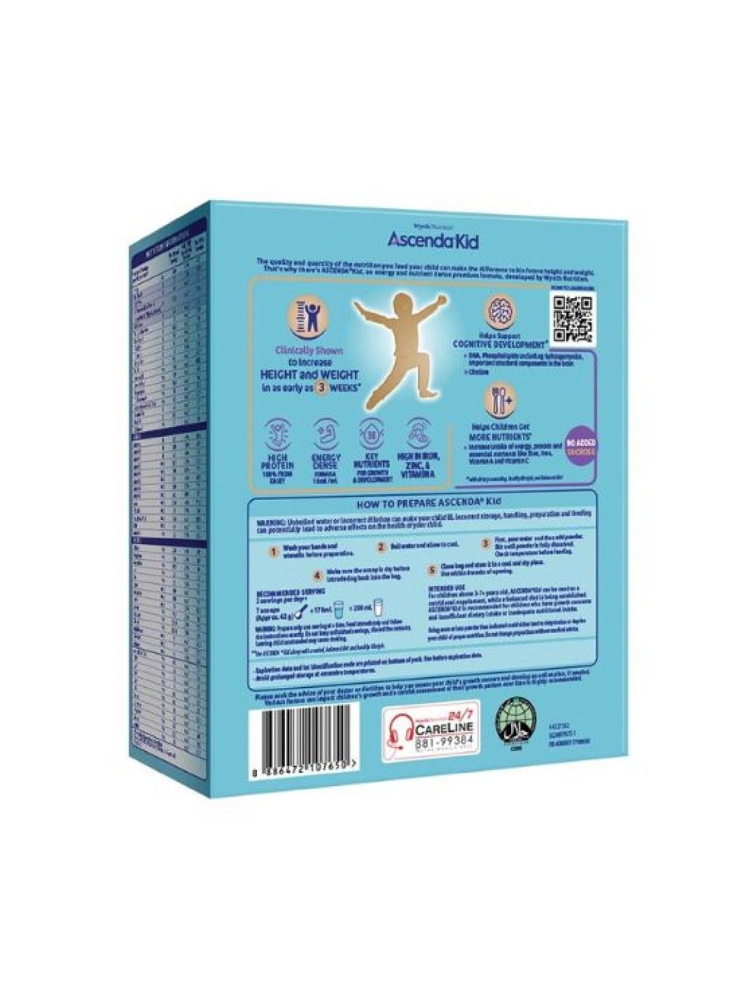 Ascenda 3+ years old Powdered Milk Drink  (400g) (No Color- Image 3)