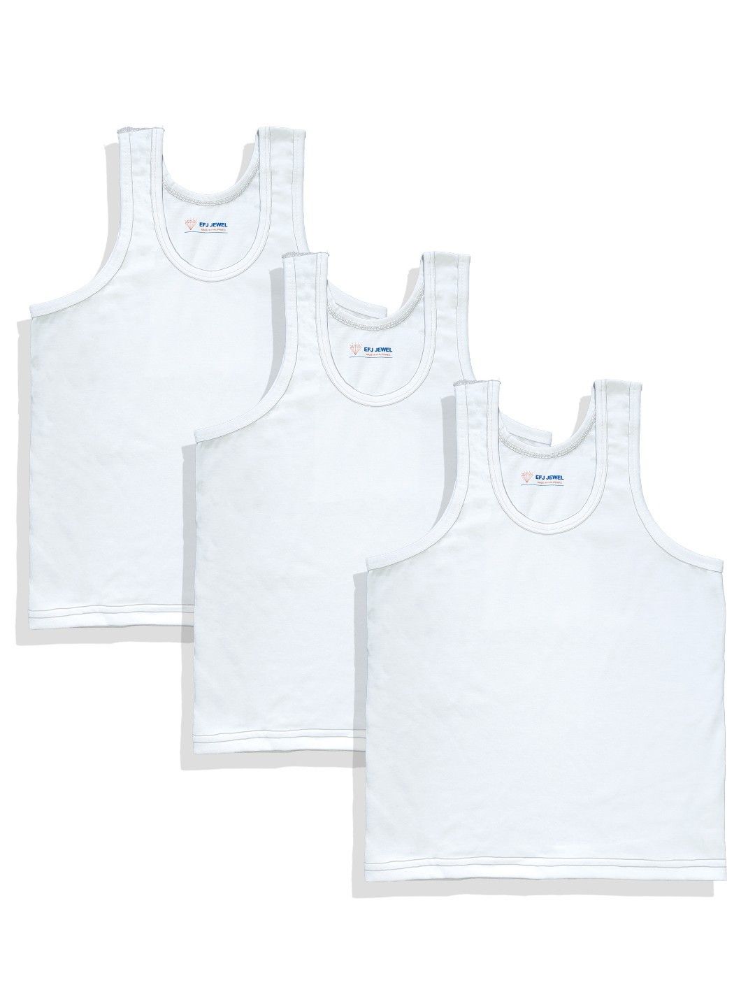 Cottonkind 3-Piece Sando for Kids