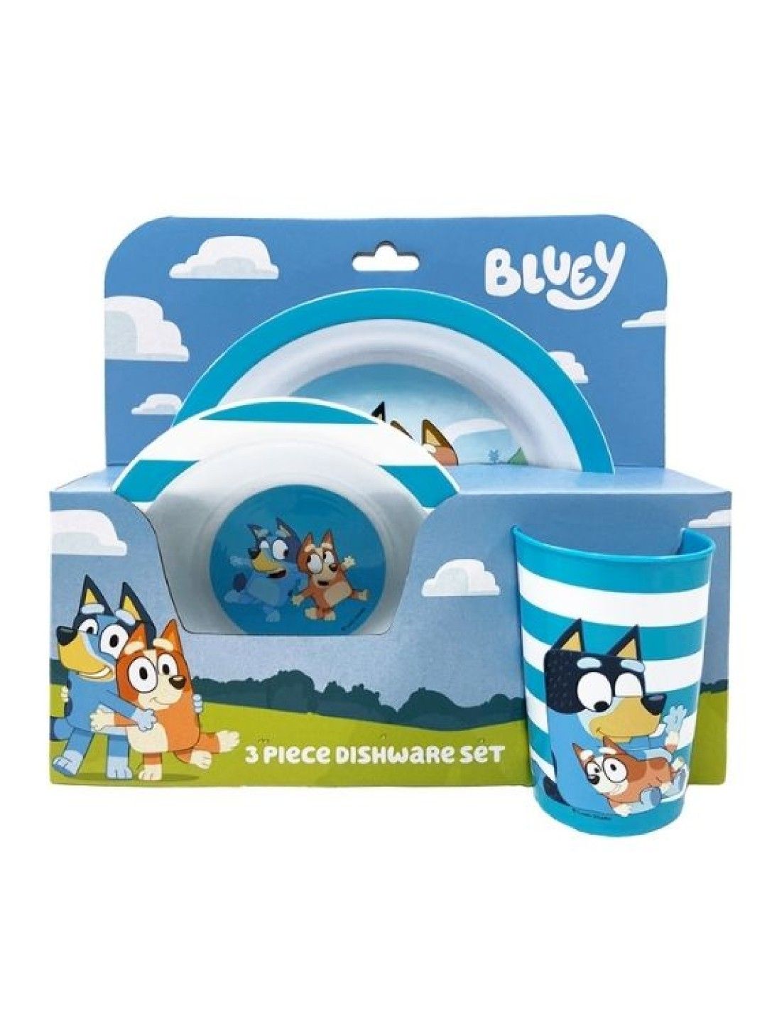 Bluey Totsafe Bluey 3pc Dishware (No Color- Image 1)