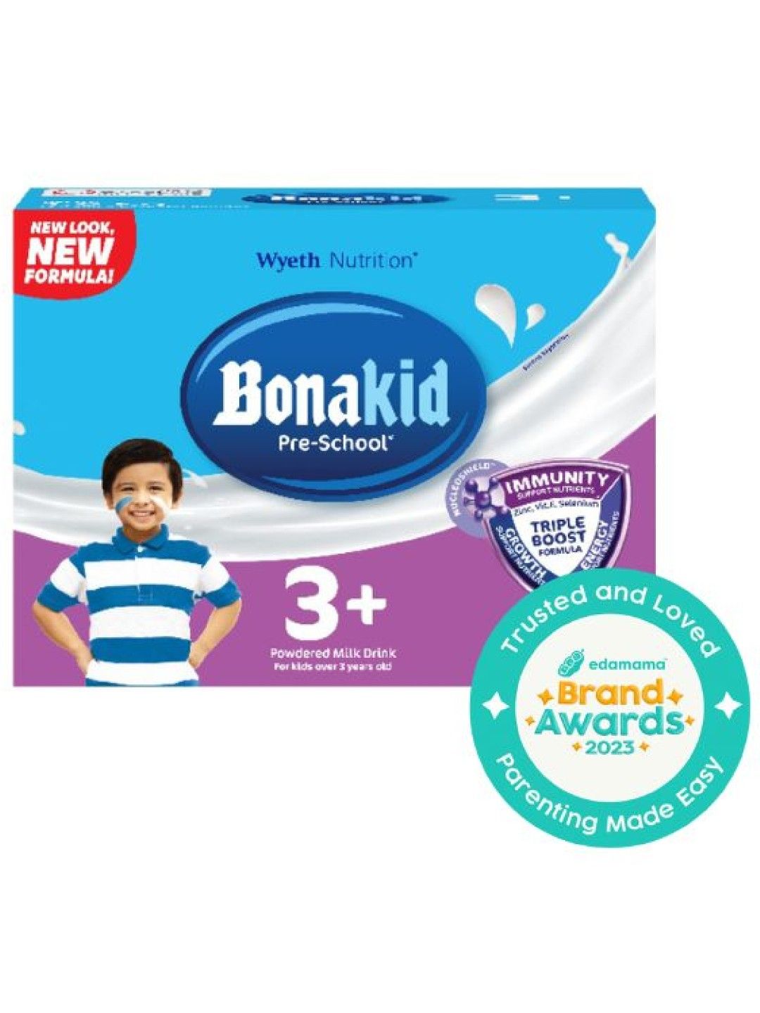 Bonakid Pre-School 3+ Powdered Milk Drink 1.6kg | edamama