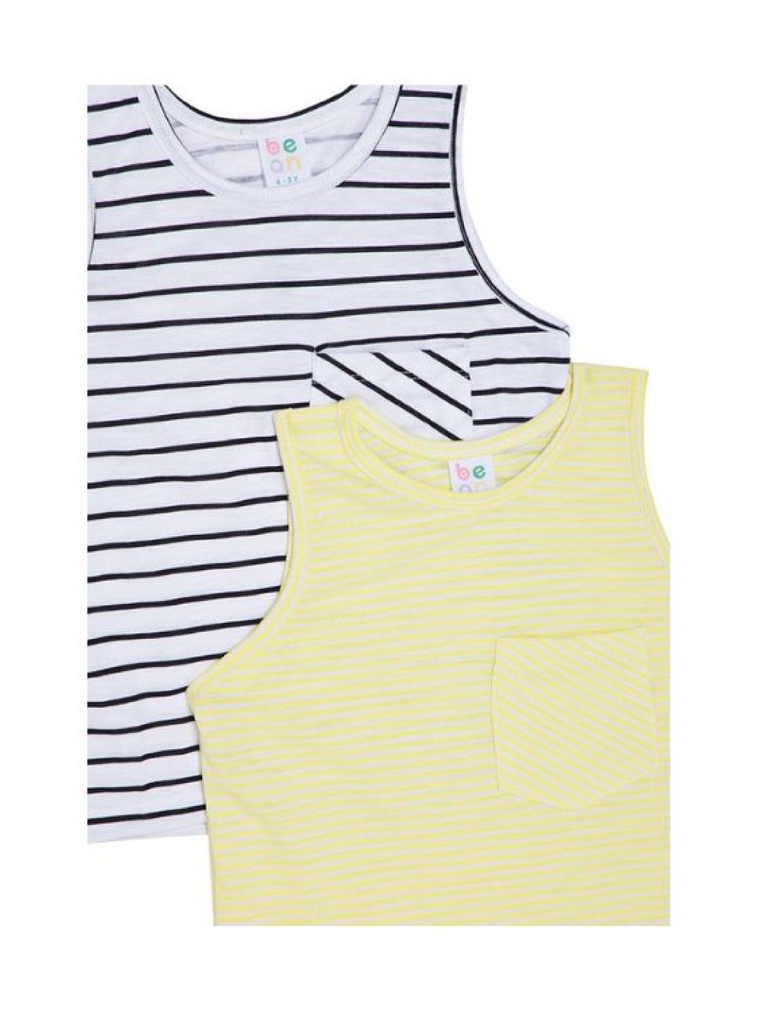 Seams 195 2-Piece Stripes Sleeveless Top with Pocket (Multicolor- Image 3)