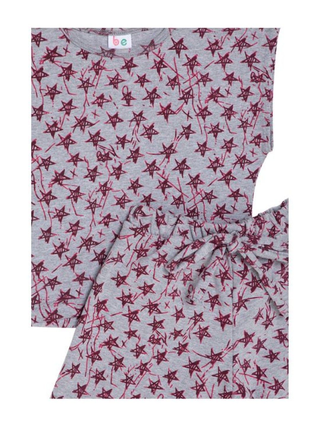 Seams 195 2-Piece Printed Stars Top and Bottom Set (Red- Image 3)