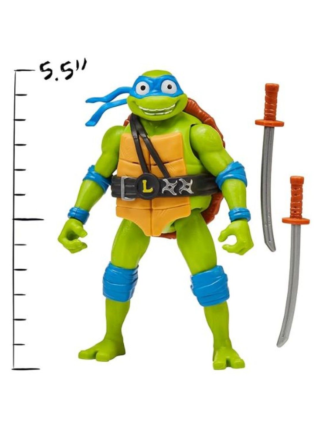 Teenage Mutant Ninja Turtles Mutant Mayhem Ninja Shouts Leonardo (Multicolor- Image 4)