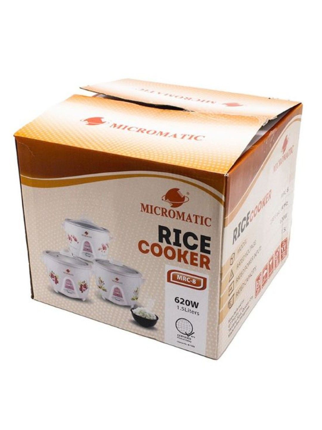 MICROMATIC MRC-8 Rice Cooker 1.5L (No Color- Image 4)