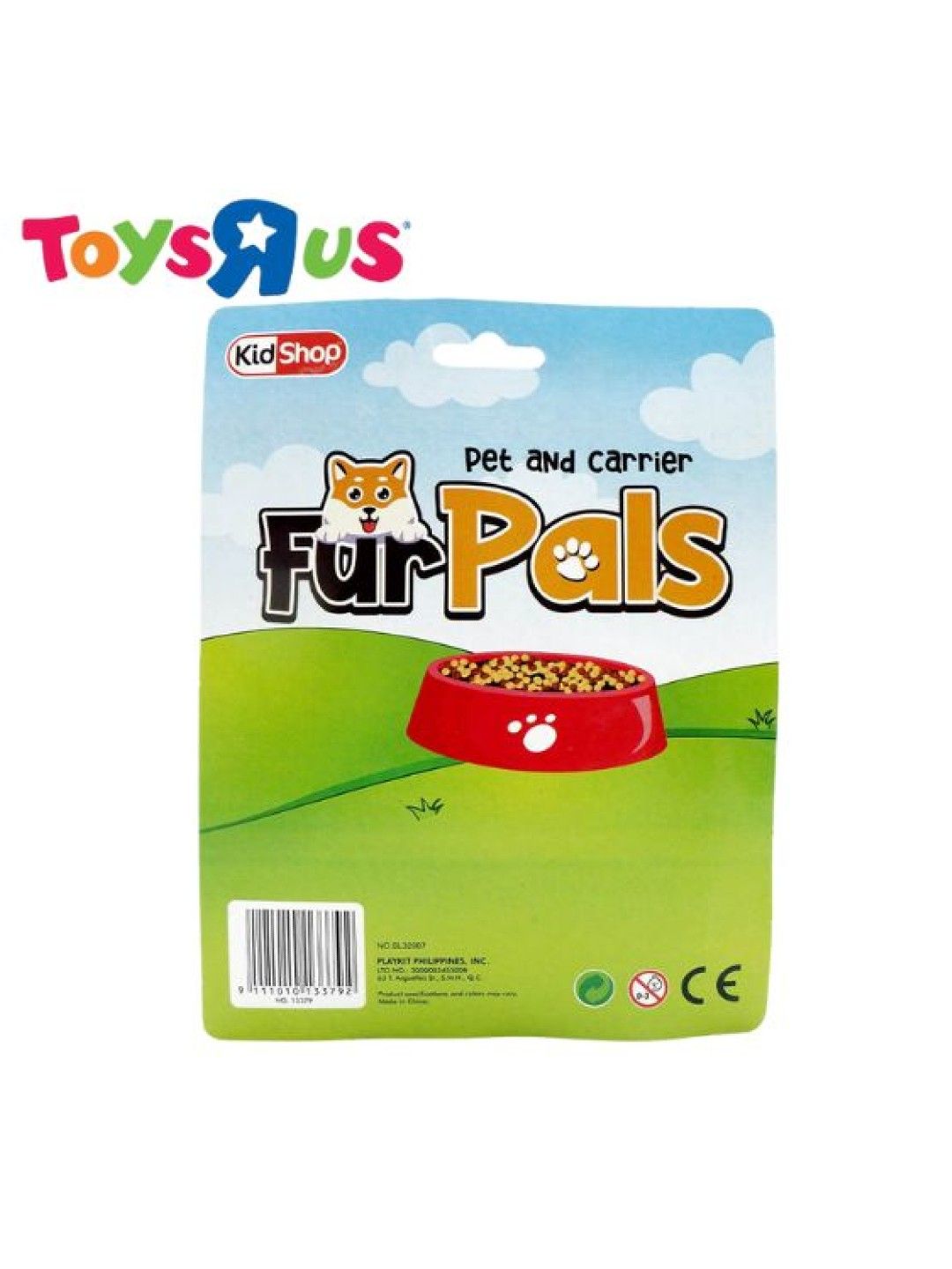 Toys R Us KidShop Fur Pals Pet And Carrier - Dog with Blue Cage (No Color- Image 2)