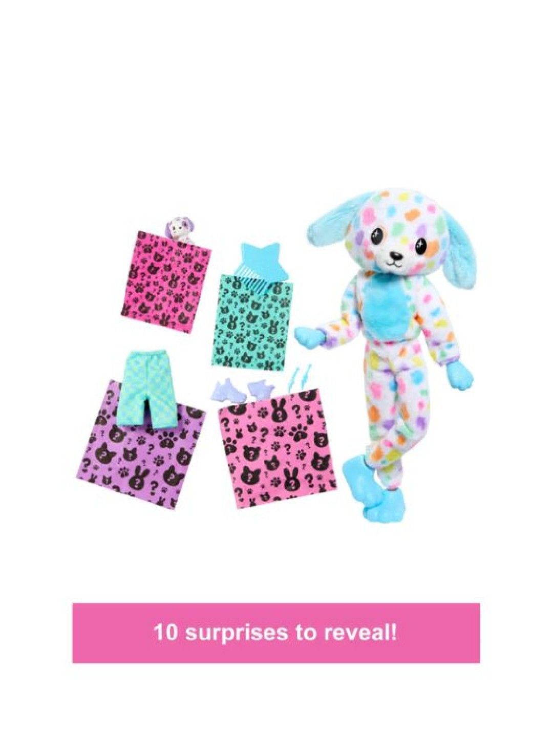 Barbie Cutie Reveal Color Dream Series - Dalmatian Doll (No Color- Image 4)