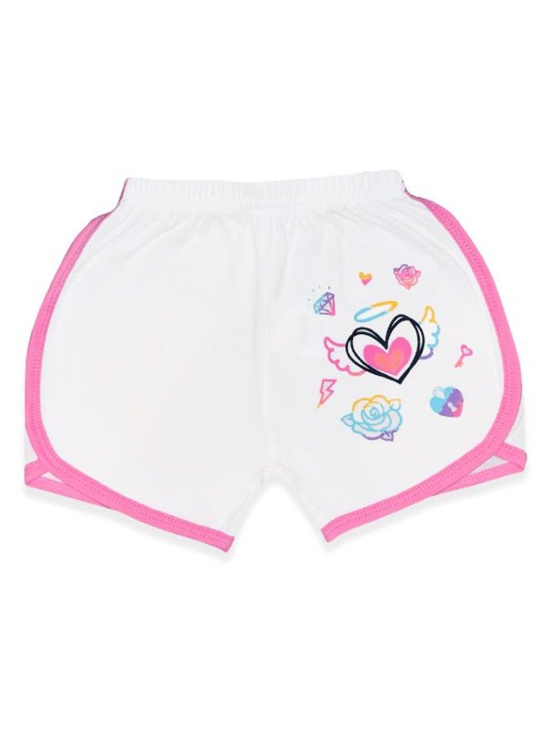 Cotton Stuff 3-piece Girly Shorts (Skateboard - Girl) (No Color- Image 4)